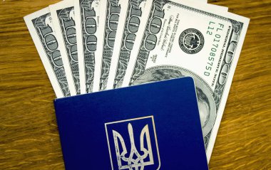Amerikan Doları ve Ukrayna pasaportu