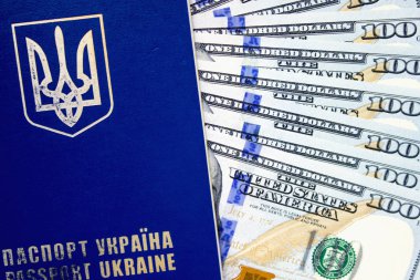 Amerikan Doları ve Ukrayna pasaportu