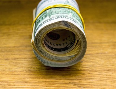 Amerikan dolar yakın çekim