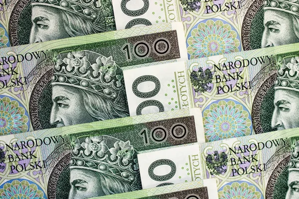 Польская Национальная Валюта — стоковое фото