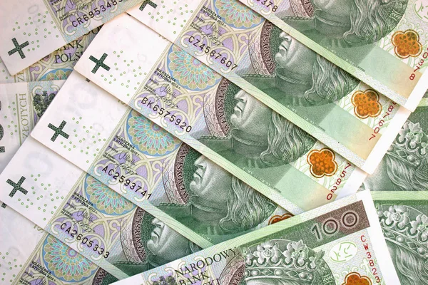 Poolse Zloty Nationale Valuta — Stockfoto