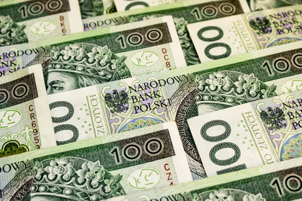 Zloty Polonais Monnaie Nationale — Photo