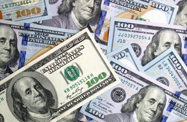 Amerikan dolar yakın çekim