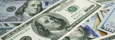 Amerikan dolar yakın çekim