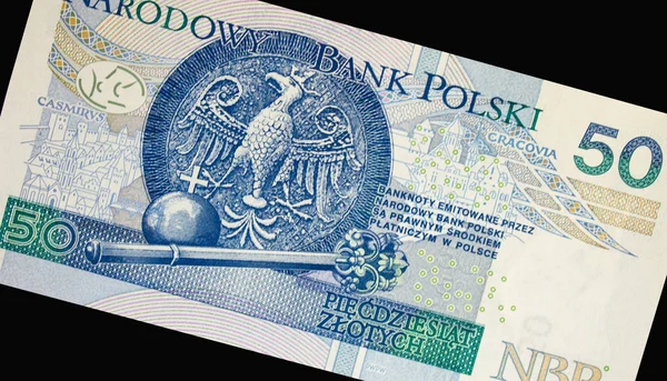 Zloty Polonais Monnaie Nationale — Photo