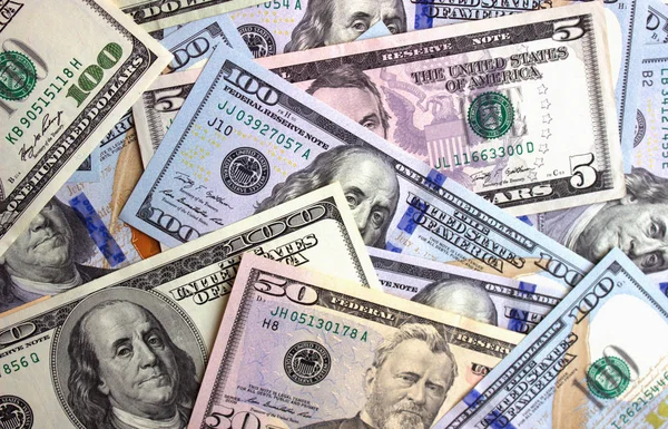 Amerikan dolar yakın çekim