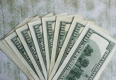 Amerikan dolar yakın çekim