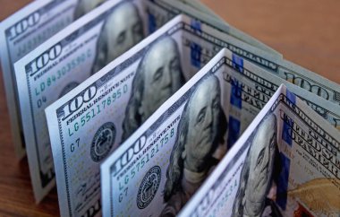 Amerikan dolar yakın çekim