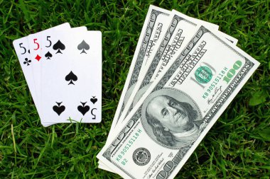 Amerikan dolar yakın çekim
