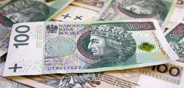 波兰兹罗提国家货币 — 图库照片