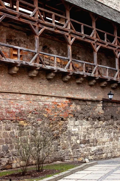 Muralhas Cidade Velha Arquitetura Medieval — Fotografia de Stock