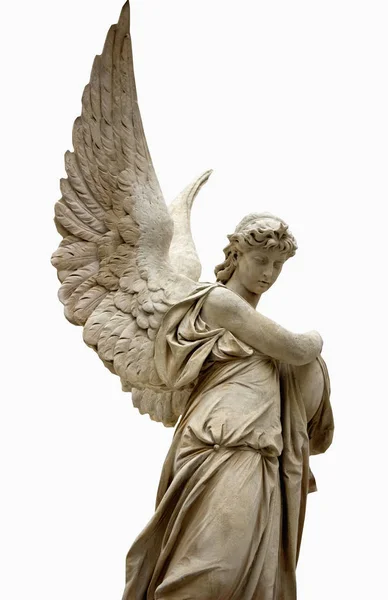 Beautiful Angel Big Wings Guardian Angel Angel Savior — Stock Photo, Image