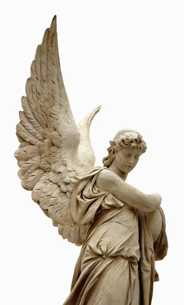 Beautiful Angel Big Wings Guardian Angel Angel Savior — Stock Photo, Image