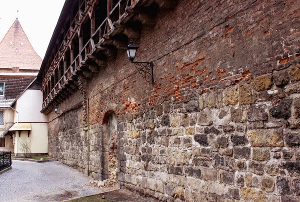 Muralhas Cidade Velha Arquitetura Medieval — Fotografia de Stock