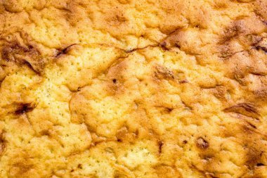 Doku pişirme. Sarı altın arka plan olduğunu