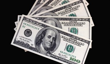 Amerikan doları yakın. Dolardan arka plan