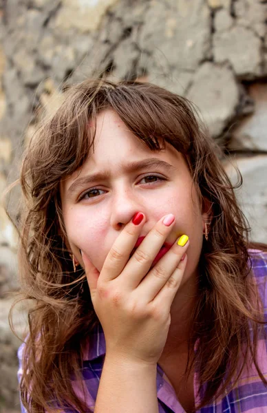 Desesperación Una Joven Bulling Depresión — Foto de Stock