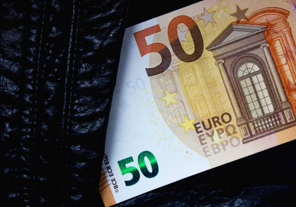 Euró Bezárva Európai Nemzeti Valuta — Stock Fotó
