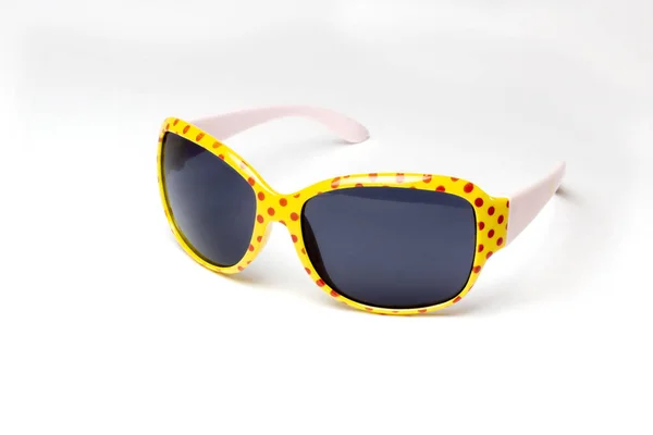 Beautiful Sunglasses White Background — Stock Photo, Image