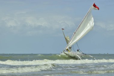 Yelken Katir spor yarışması Beach 