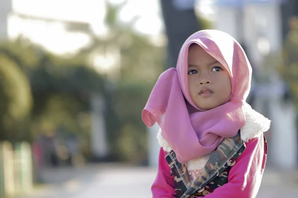 Retrato Una Niña — Foto de Stock