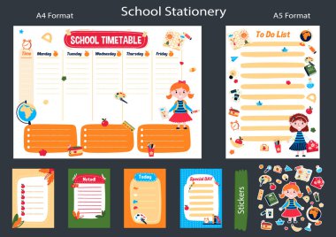 Yazdırılabilir Memo çocuk etiketleri. İngilizce haftanın planlayıcısı. Okuldan sonra program ve angarya listesi. Şirin Eğitim sınıfı planı. Okul ders programı olan çocuklar için not defteri. Yapılacaklar Listesi