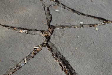 Yolu ile taş kaplı düz kiremit