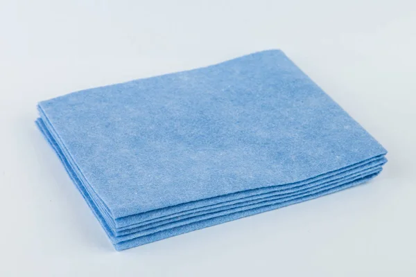 Kitchen wipes cloth isolated. Selective focus. — Stock Photo, Image