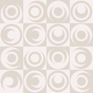 Renkli kareler ve asimetrik daireler soyut geometrik desen arka plan