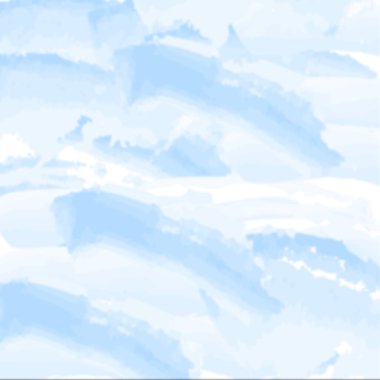 Soyut suluboya, mavi ve beyaz bulanık arkaplan