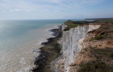Yedi kız kardeş Cliffs, benzersiz fenomen doğa, İngiltere