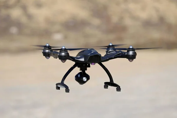 Drone Control Drone Opgehangen Lucht — Stockfoto