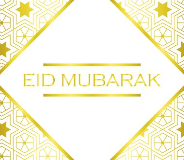 Soyut Bayram Mübarek İslami dini kutlama arka plan tebrik kartı afiş