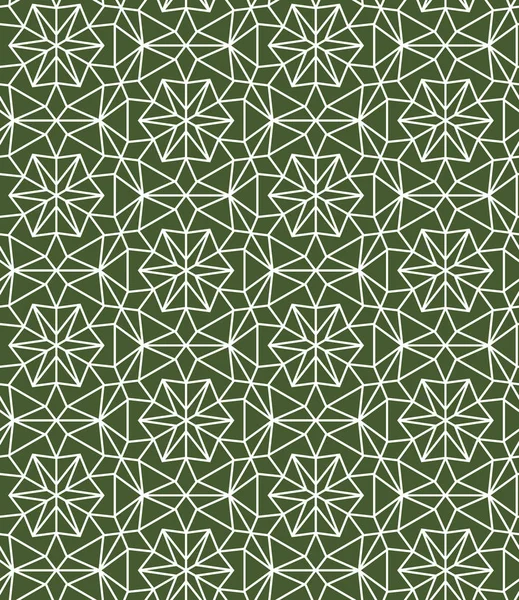 Modèle islamique. Fond géométrique vectoriel sans couture dans un style arabe — Image vectorielle