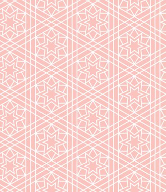 İslami Süs deseninde dikişsiz desen. Geleneksel Arap dikişsiz süs. Kartlar için zarif arka plan