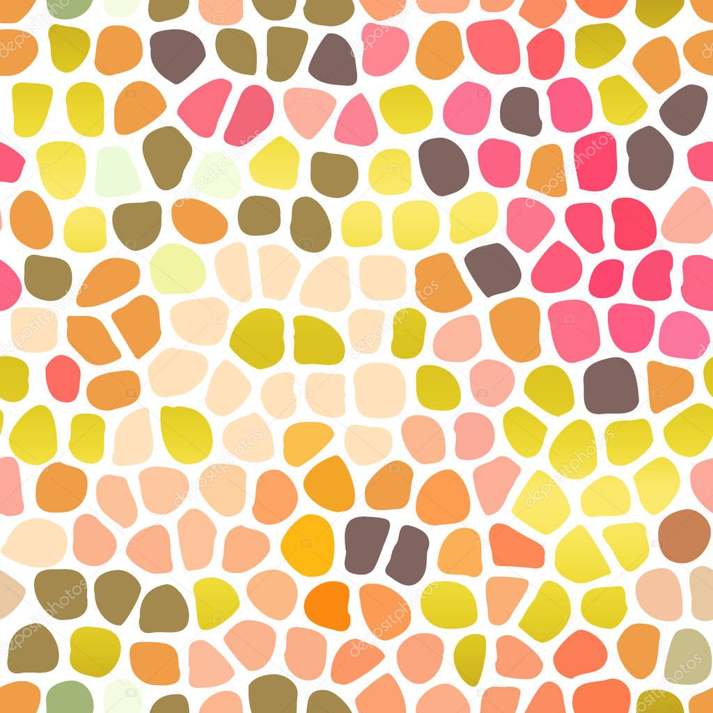 Vector seamless terrazzo pattern. Background with textured surface