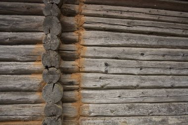 Eski bir günlük ev duvarına