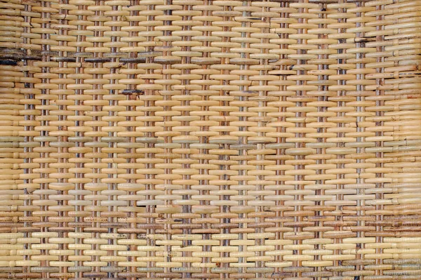Rattan Textur Handgewebte Weide Rattan Muster Hintergrund — Stockfoto