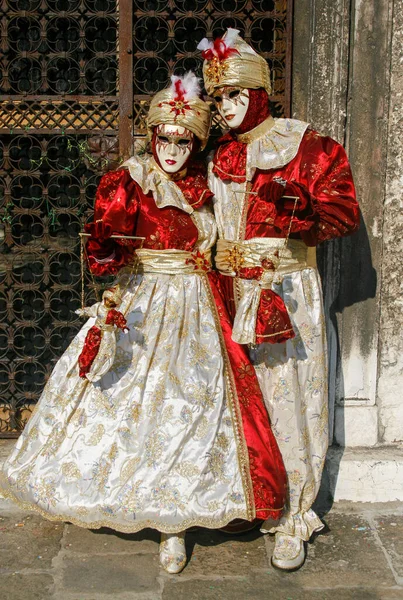 Venice Italy February 15Th 2010 Masks Annual Carnival Venice One — Stock Photo, Image