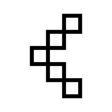 Web tasarımı için sol yön ok simgesi