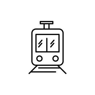  Vektör tren simgesi illüstrasyonu