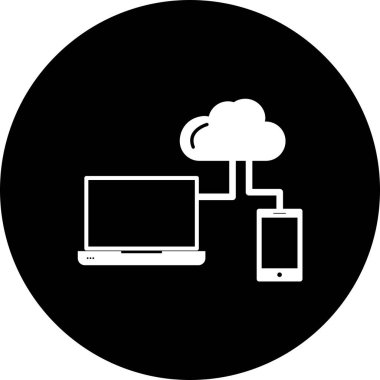 vektör dizüstü simgesi illüstrasyonu