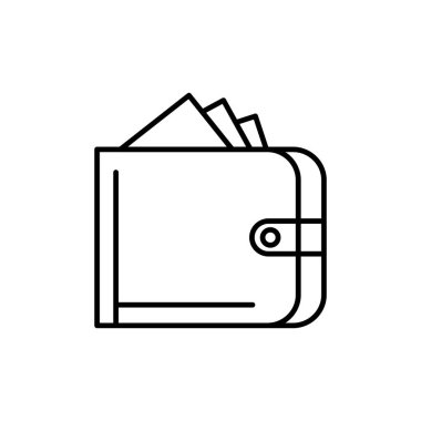  cüzdan simgesi yaratıcı tasarım şablonu