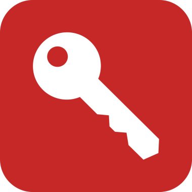 Projeniz için vektör anahtar simgesi