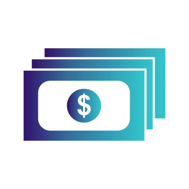 Paranın vektör illüstrasyonu, dolar