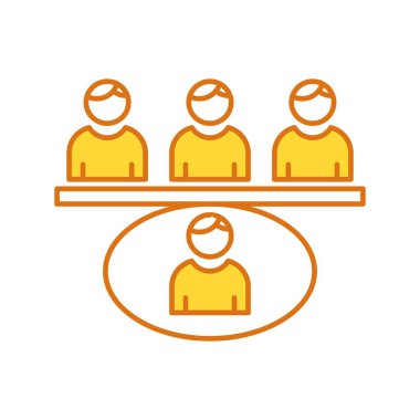  Vektör takım simgesi illüstrasyonu