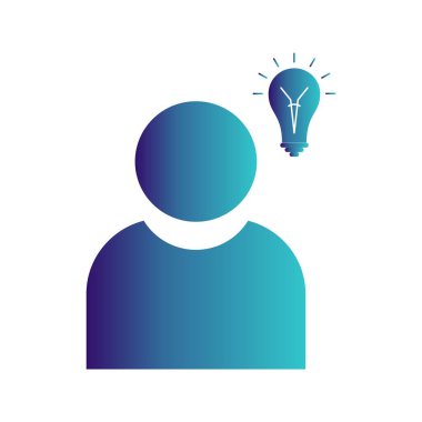 Projeniz için vektör fikir simgesi