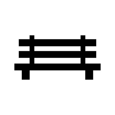 Projeniz için vektör Bench simgesi