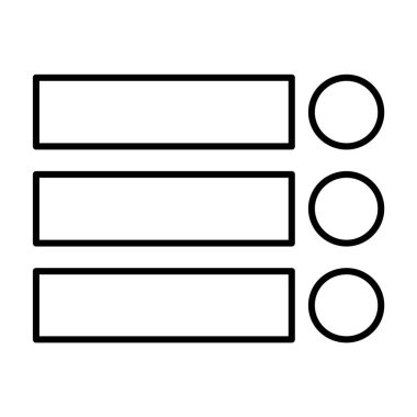 Web ve grafik tasarımı için modern vektör çizgisi simgesi tasarımınız ve diğer projeleriniz için özeldir