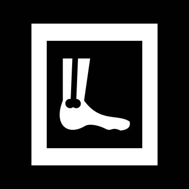 Projeniz için vektör ayak simgesi